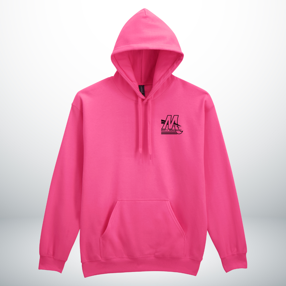 Hit The Diff Pink Hoodie Front .png