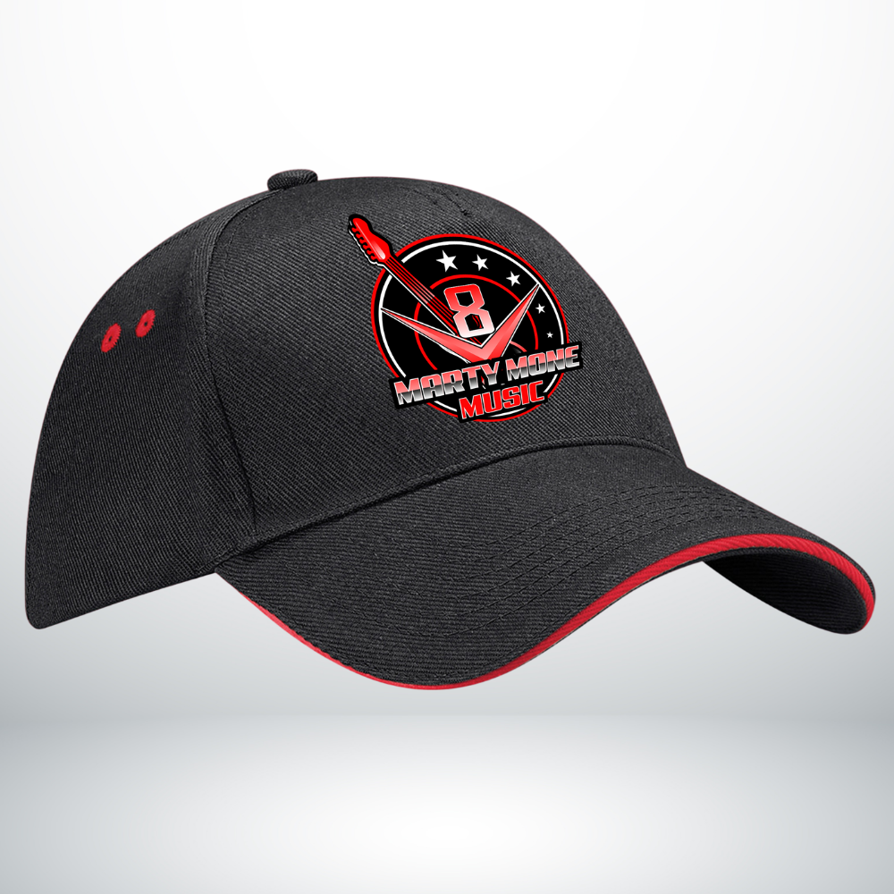 Black Marty Mone Music Baseball Hat