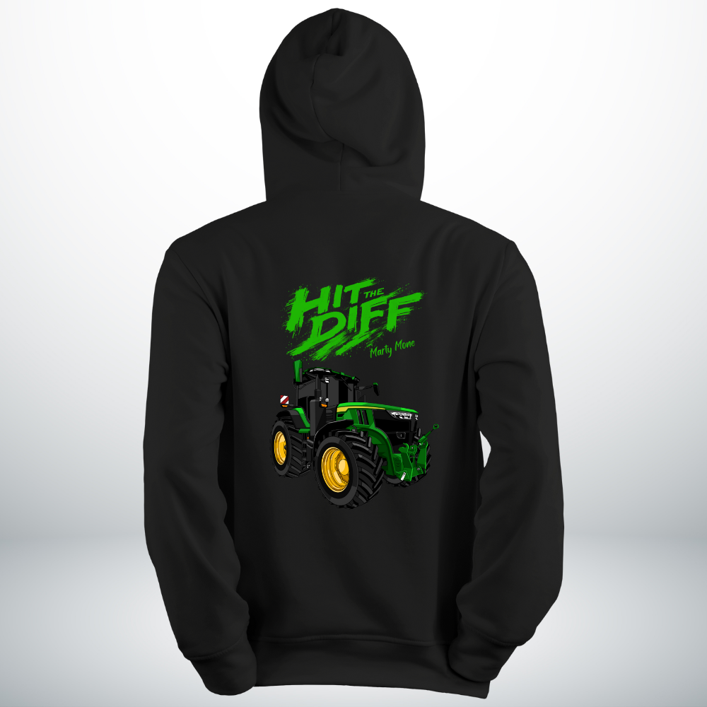 Hit The Diff Hoodie - Black