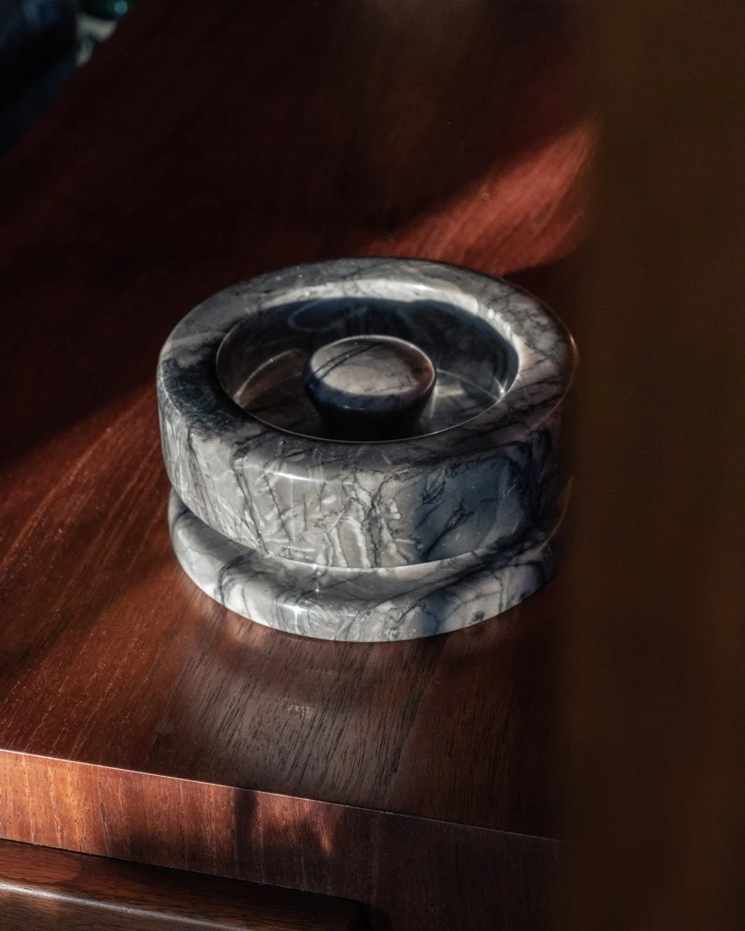 Knoll 8532 Marble Ashtray by Angelo Mangiarotti, 1967