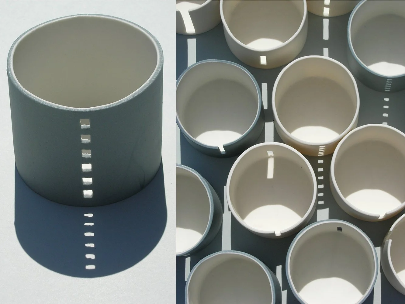   Light Catcher Series , Porcelain, Jo Woffinden, UK 