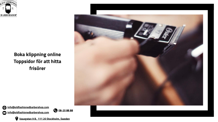 Boka klippning online: Toppsidor för att hitta frisörer