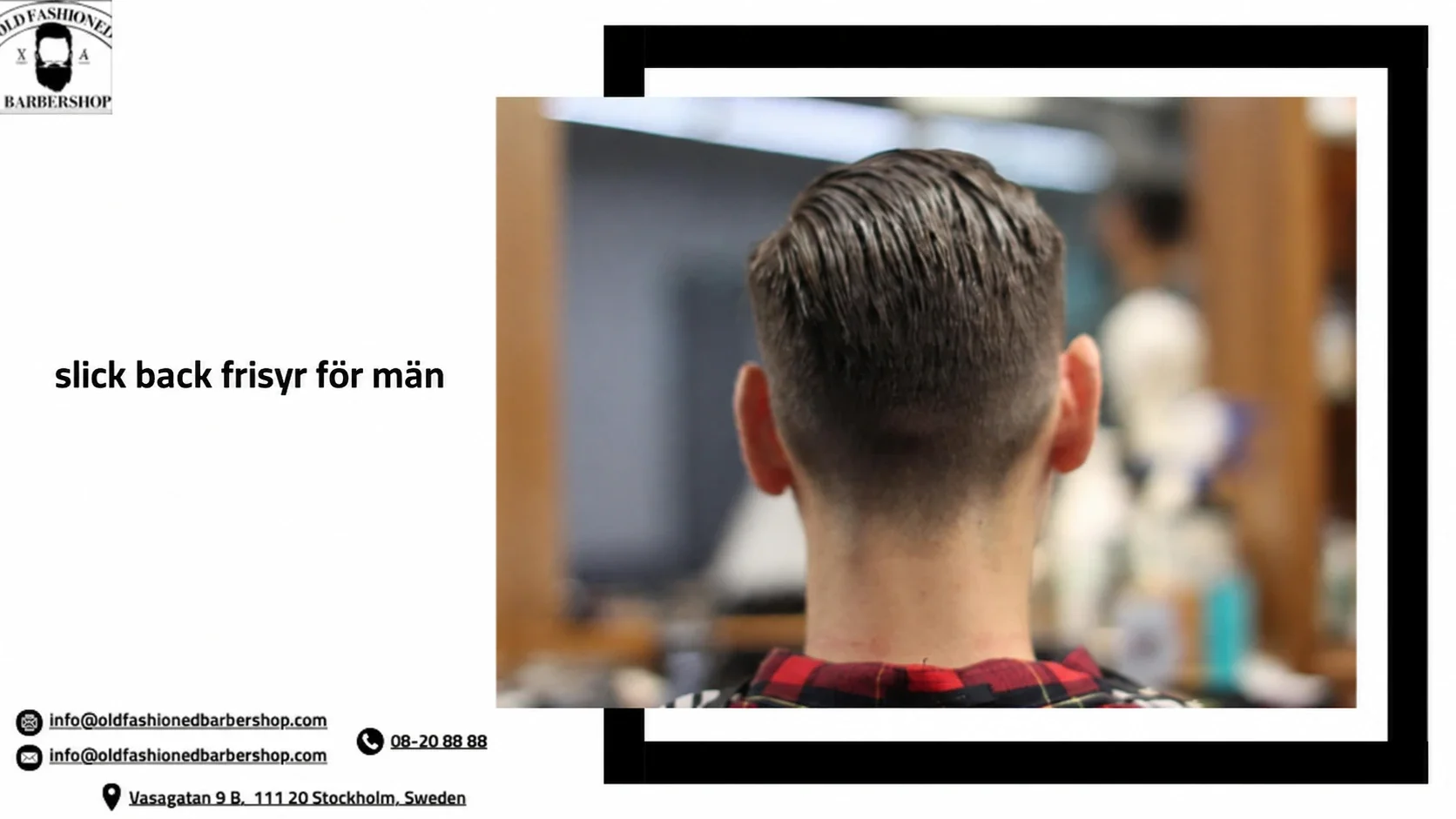Slick back frisyr för män – komplett guide till en klassisk look med modern känsla 