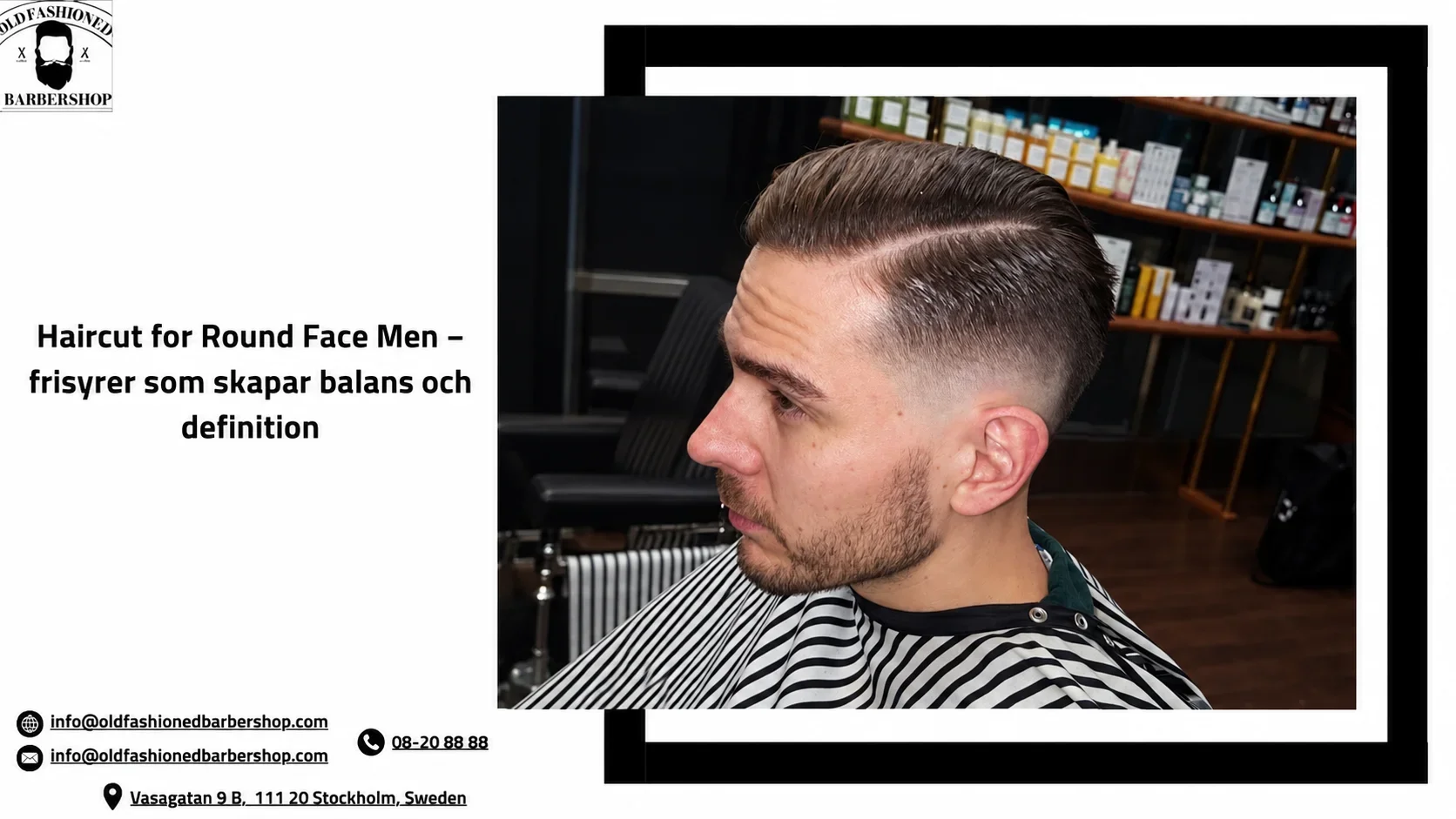 Haircut for Round Face Men – frisyrer som skapar balans och definition