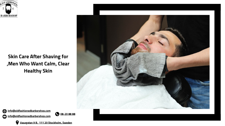 Skin care after shaving