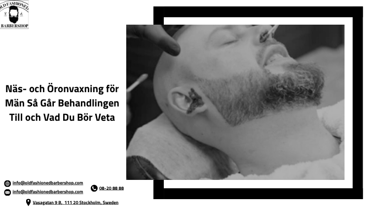 Näs- och öronvaxning
