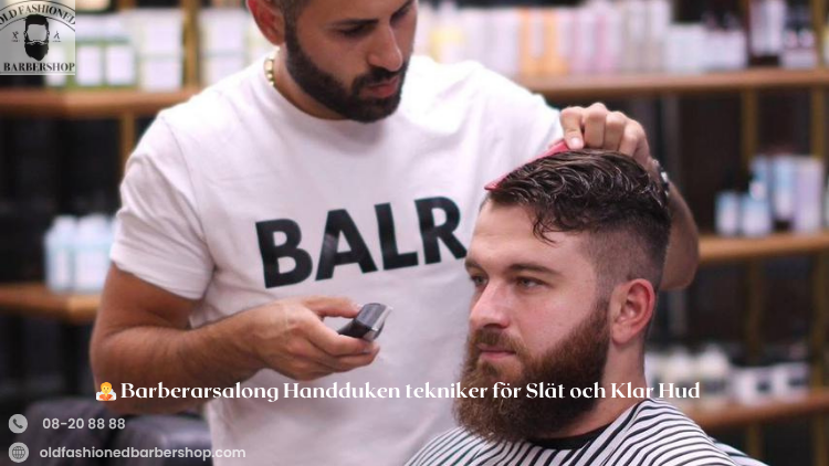 Barberarsalong Handduken