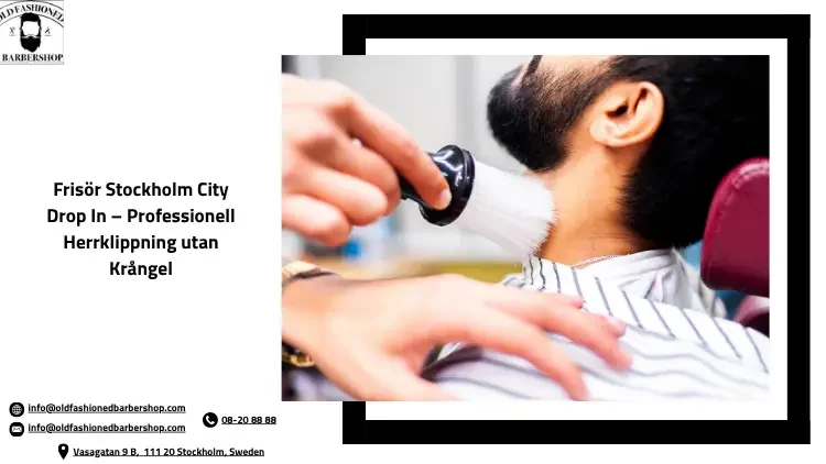frisör stockholm city drop in
