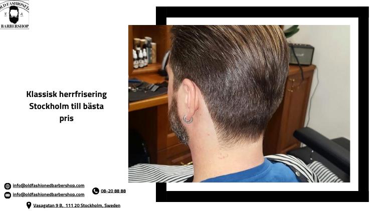 Herrfrisering Stockholm