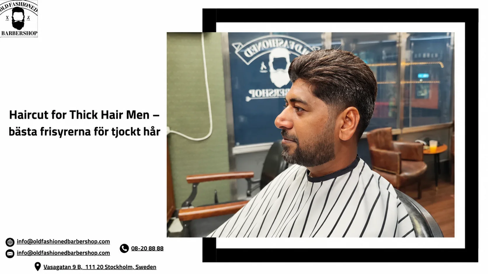 Haircut for Thick Hair Men