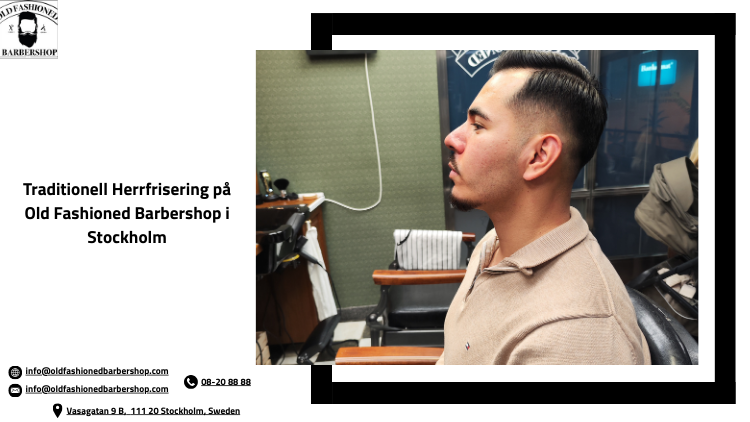 Traditionell Herrfrisering