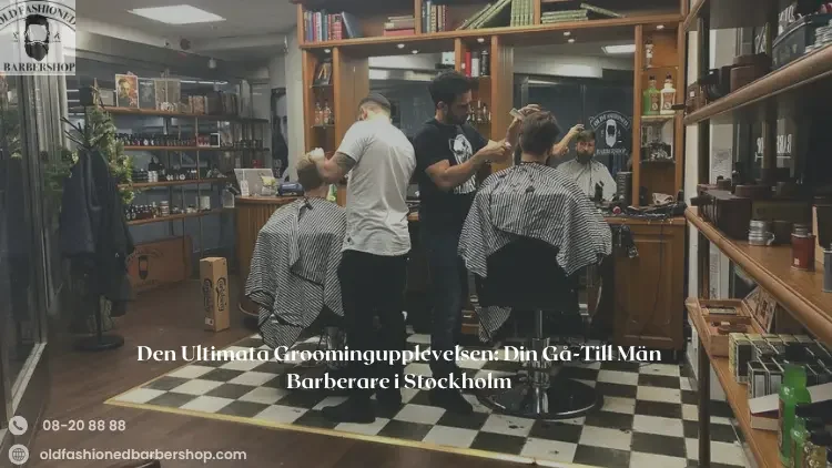 Män Barberare i Stockholm
