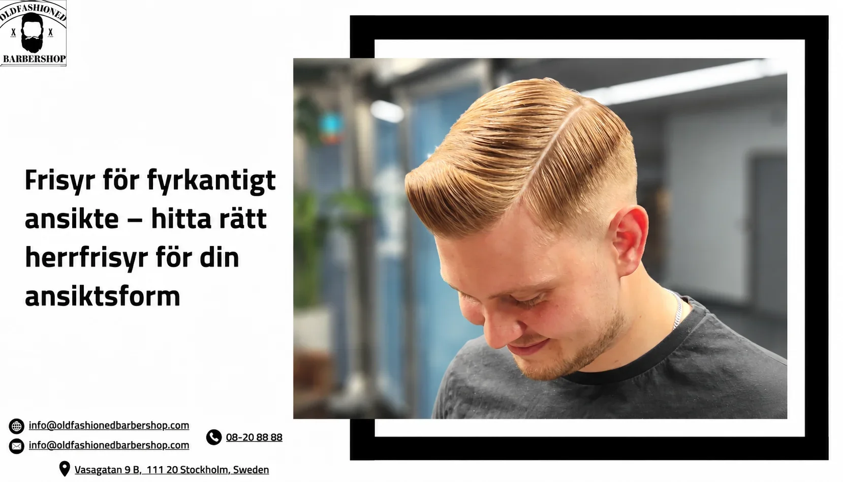 Frisyr för fyrkantigt ansikte