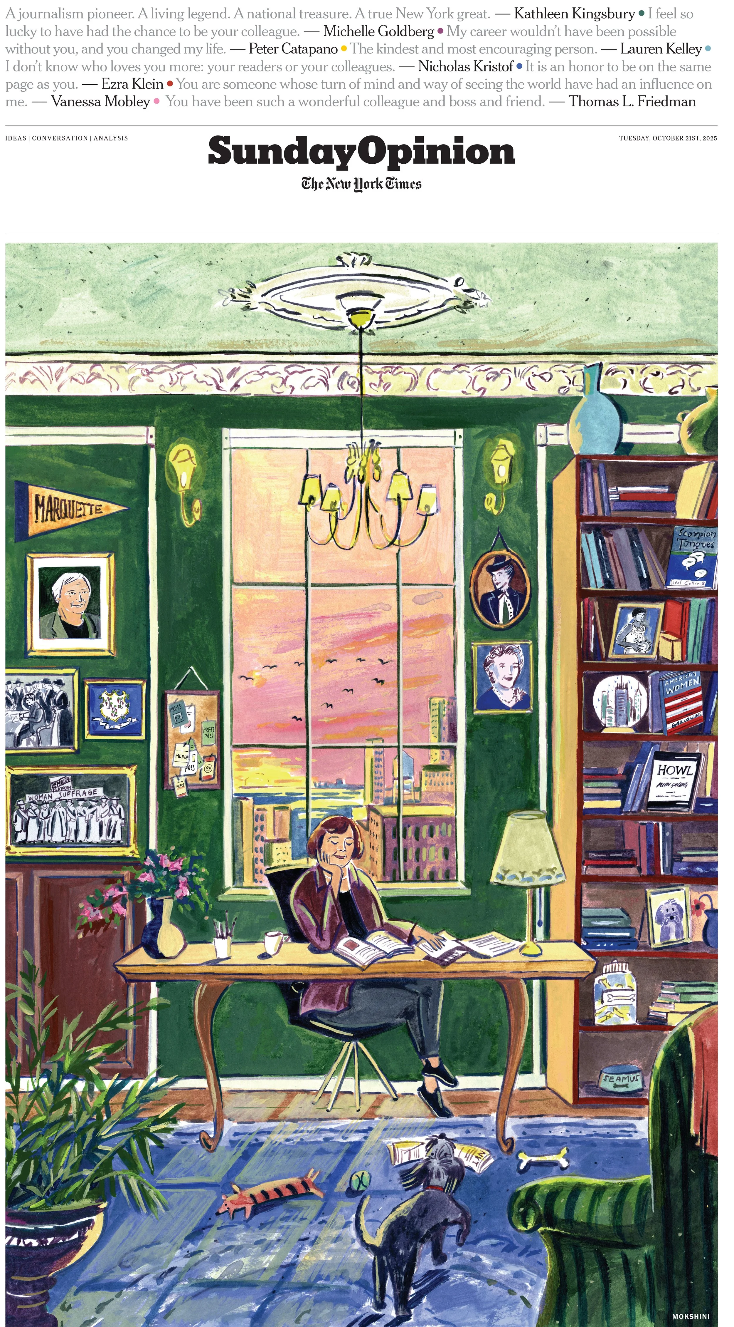 Client: The New York Times 'Gail Collins Private Commission' (2025) 