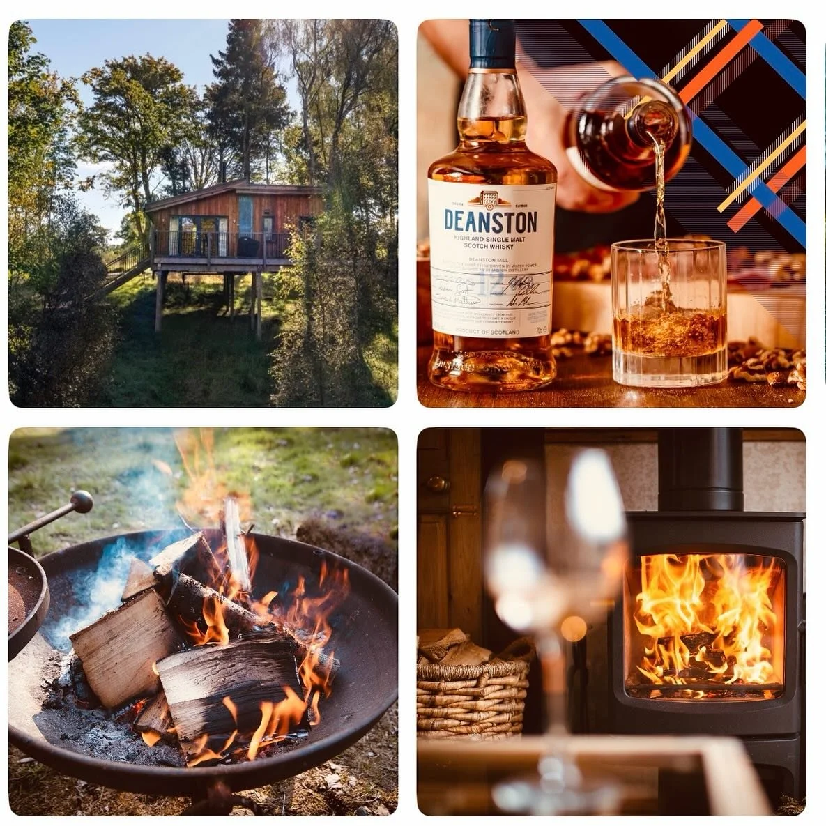 🥃 Burns Night at Lanrick Treehouses, escape to the woods for a truly special weekend. 
From 23rd–25th January 2025, join us for a 2-night stay at Lanrick Treehouses and an unforgettable celebration of Scottish tradition.
✨ Highlights include