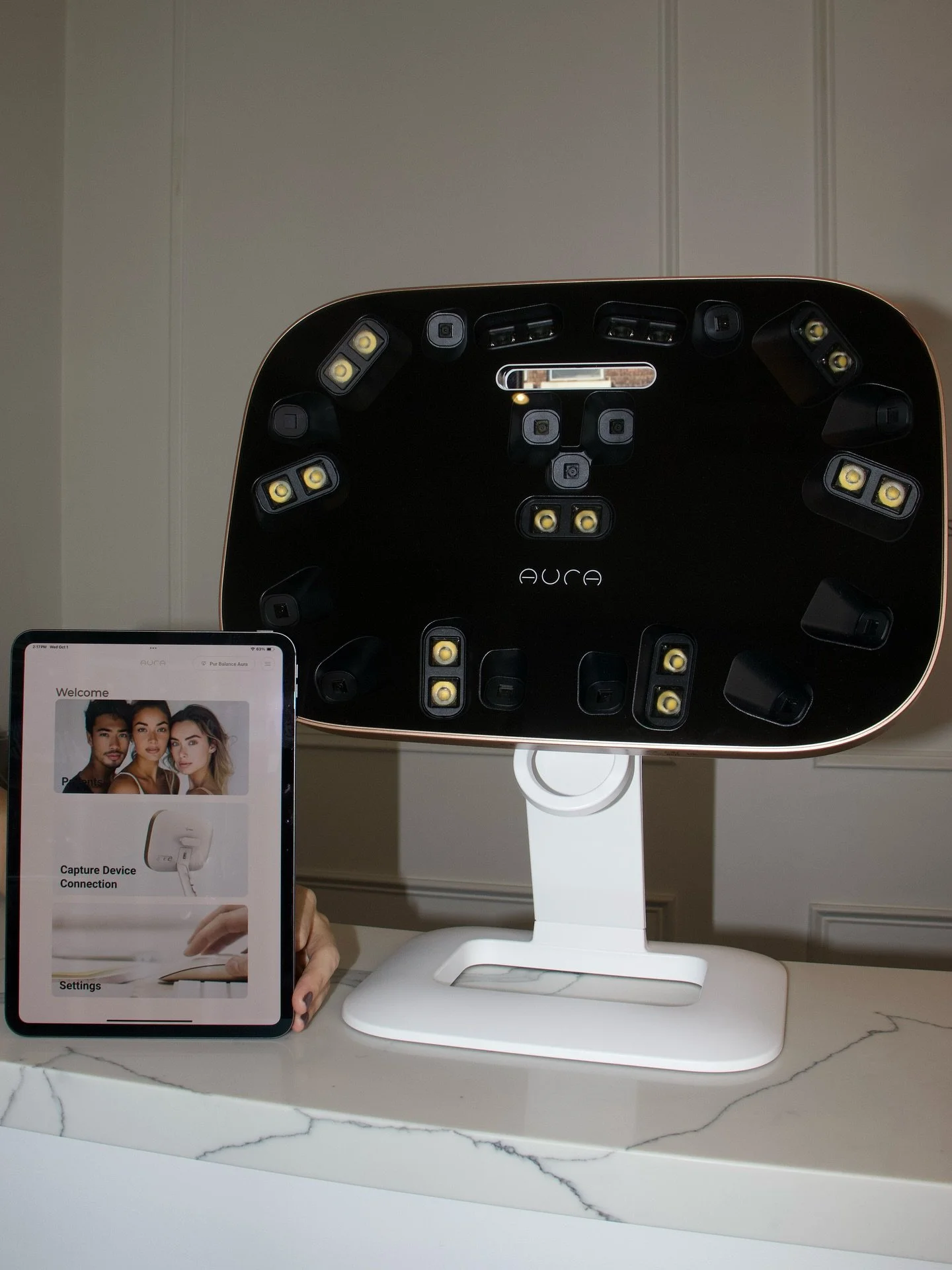 Your skin journey is about to reach a whole new level&hellip;

Or should we say, aura?✨

Meet Aura 3D Imaging, the newest way we bring precision and personalization to every P&uuml;r Balance Skin Analysis &amp; Consultation. 

This Swiss-made technol