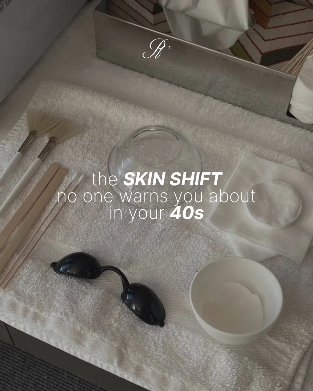 Your 40s aren&rsquo;t about &ldquo;decline&rdquo;, they&rsquo;re about change! ✨

As estrogen dips, collagen slows, elasticity loosens, and moisture doesn&rsquo;t hold the way it used to. Dryness, pigment, and sensitivity simply show up faster. 

How