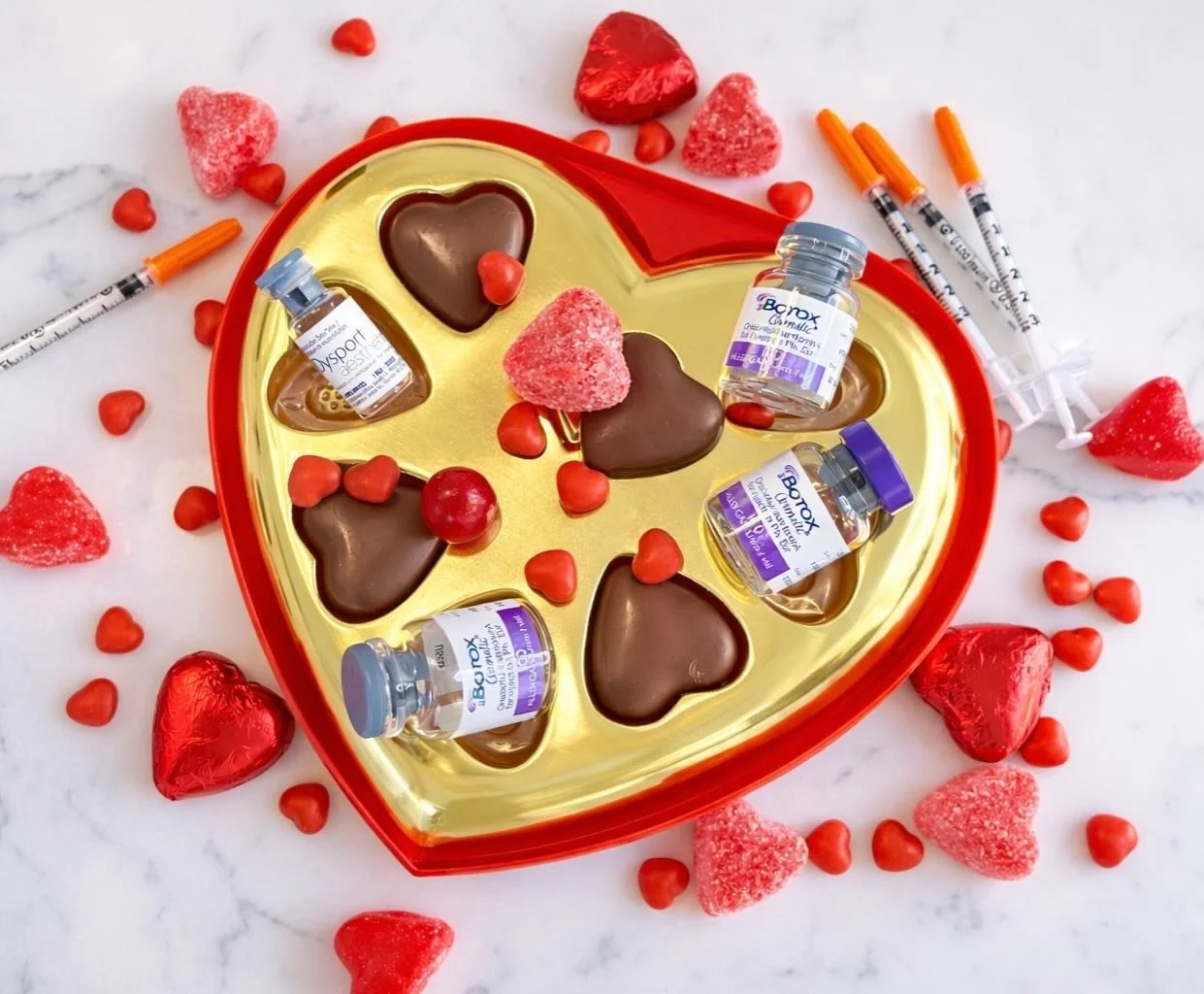 Love is in the air&hellip; and in the syringe 💉❤️

This Valentine&rsquo;s Day we&rsquo;re trading roses and chocolates for a little tox, a little glow, and a whole lot of self-love.

Because the best kind of love? The kind that makes you feel confid