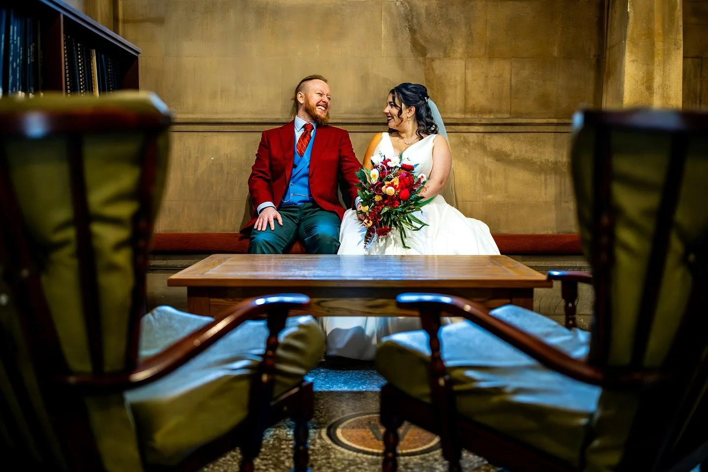 🗡️THE ONE WITH THE LETHAL WEAPON🗡️
Saturdays wedding at the beautiful @westminstercollegecambs was super special. A wedding of passion for Greek mythology, Viking spirits, multiculturalism as it SHOULD be in today’s world, laughs, loves, new