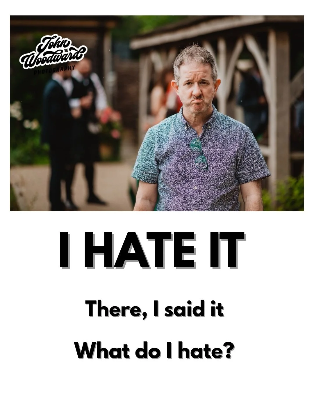 A very quick, short story for you. 

Last year I booked a wedding for a date in summer. Fab couple, fab sounding wedding. 

Since New Year I have had THREE enquiries for that same date! 

And letting people down is just the worst feeling. 

So, GET O