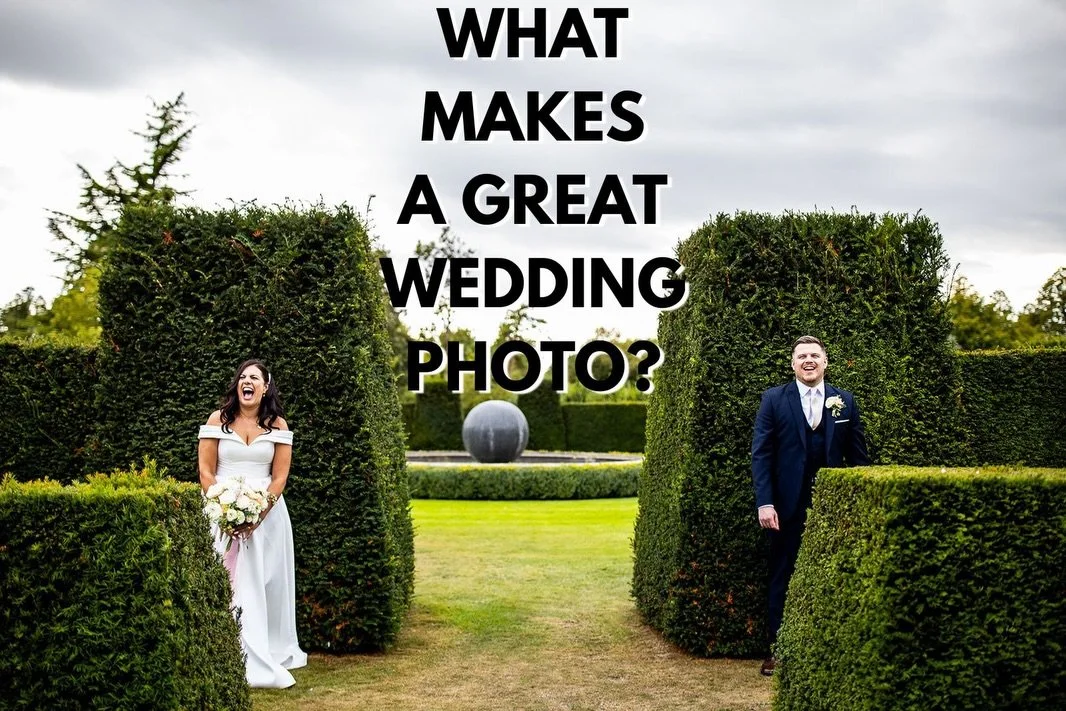 I&rsquo;ve been doing this long enough now to know the difference between a photo that looks pleasing and can make you go &ldquo;wow&rdquo; and a photo that means something more. 

Is one more a good wedding photo than the other? 

Nope! 

It all has