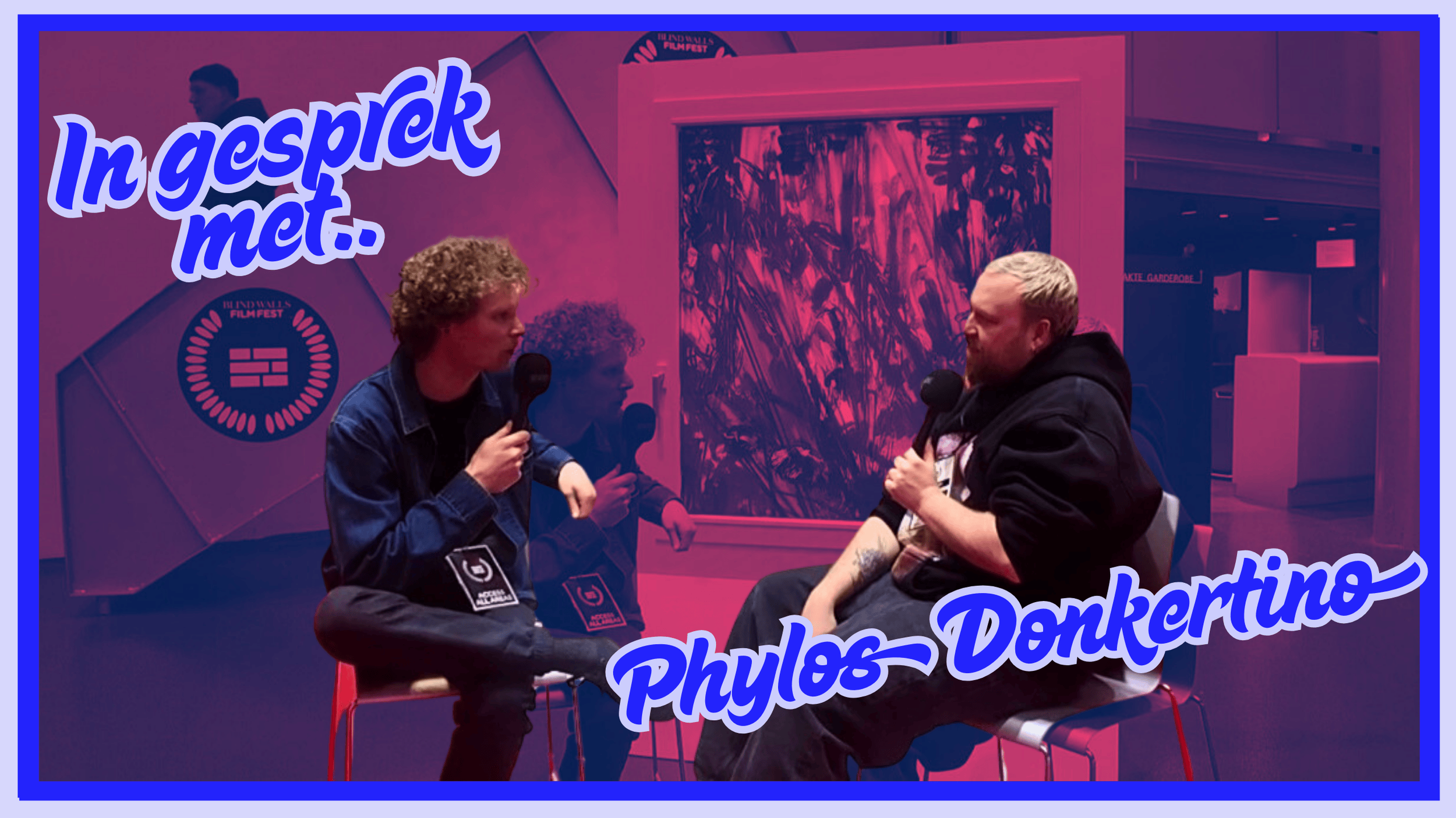 Blind Walls Film Festival: Phylos Donkertino over street art &amp; openbare ruimte • CULTUURINTERVIEW #2