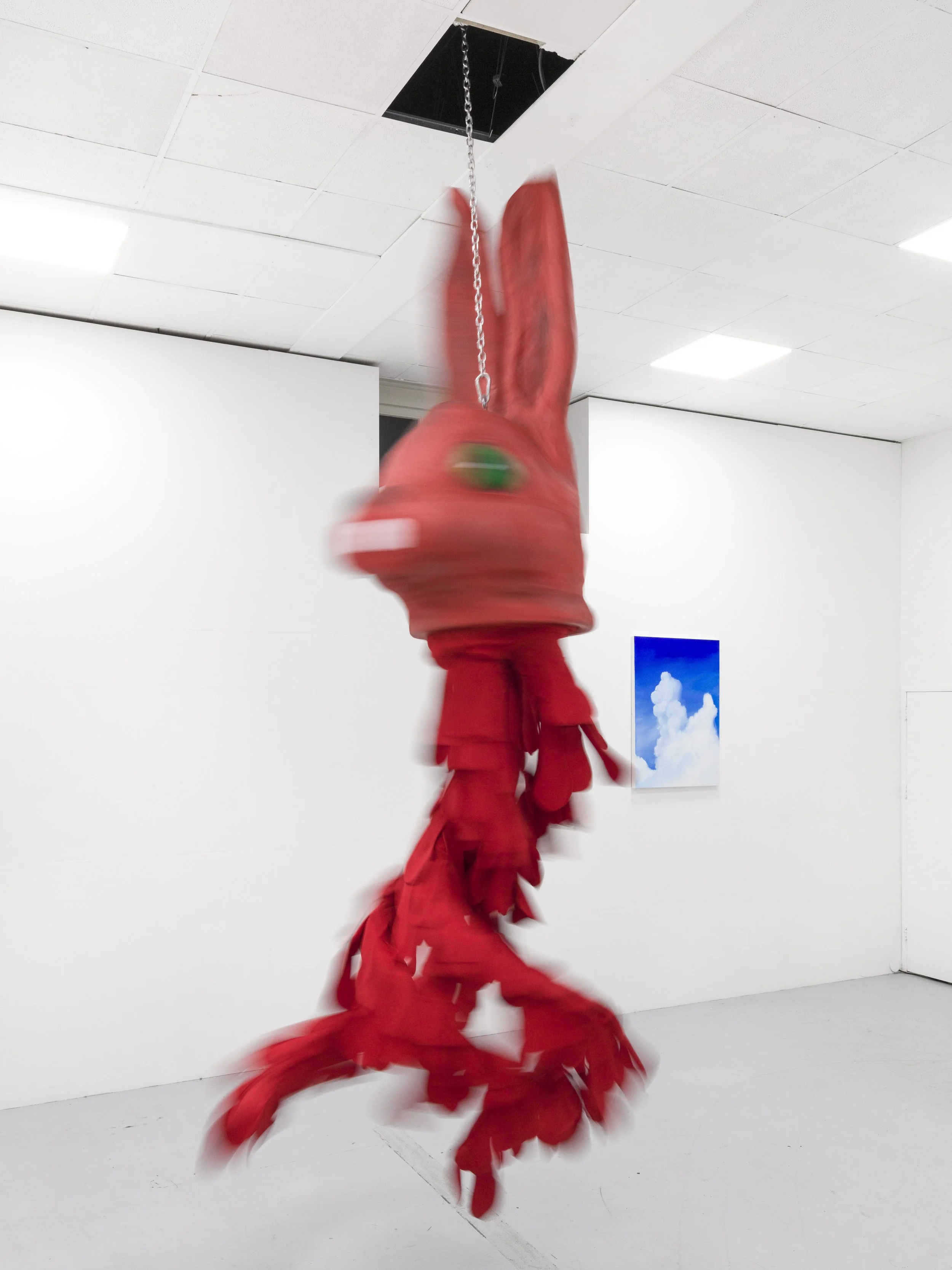 Oscar Peters, Rabbit in the Hat, 2025, foto Peter Lipton
