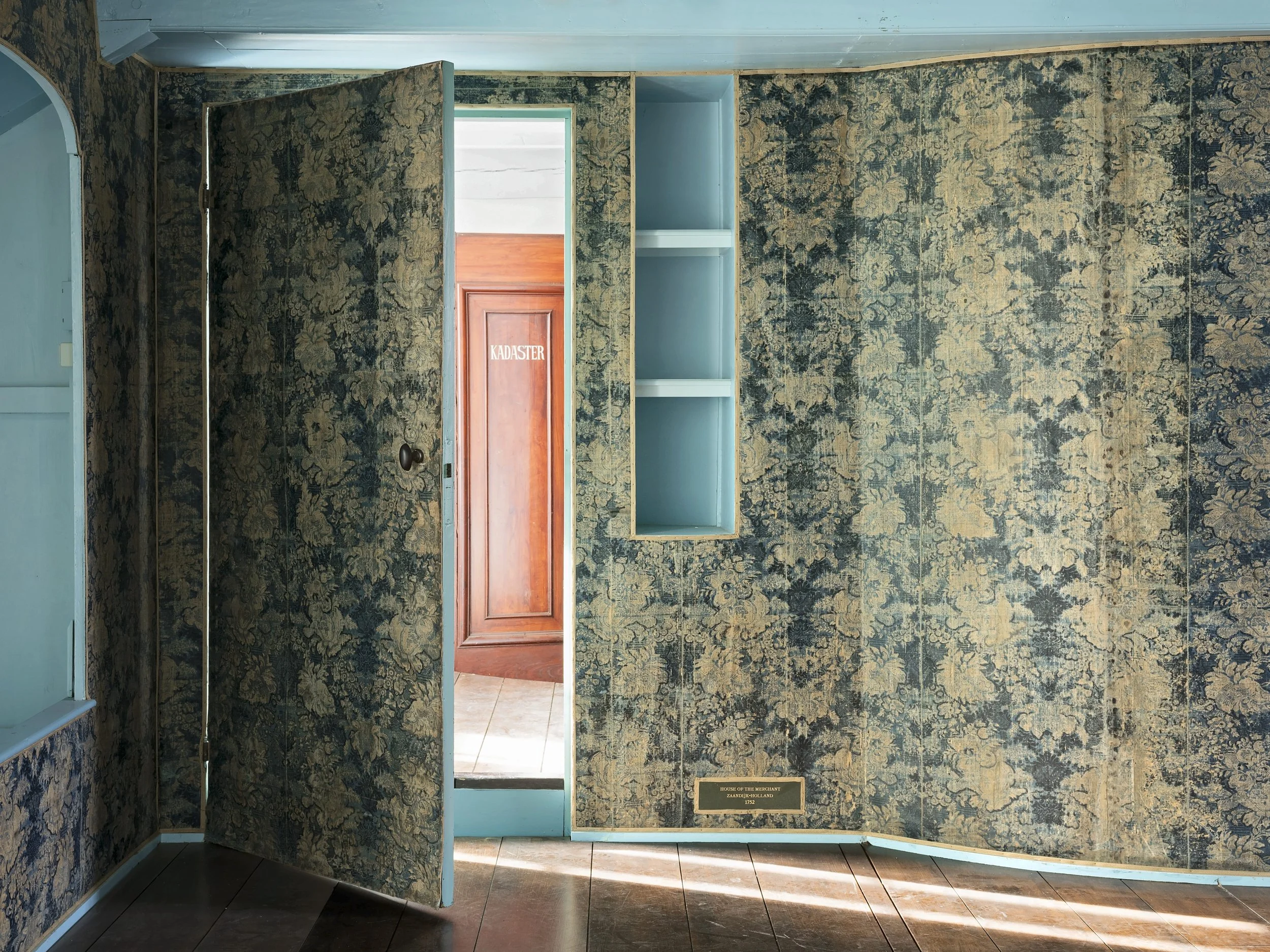 Hendrick de Keyser Monumenten_Raadhuis Zaandijk_Behang slaapkamer_Foto Arjan Bronkhorst.jpg