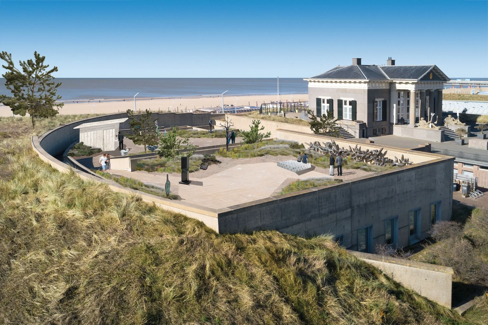 Museum Beelden aan Zee gaat verbouwen en vergroenen