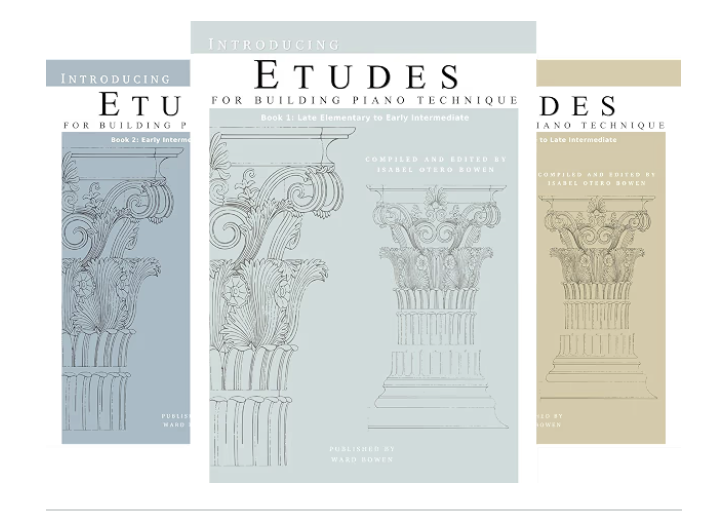Introducing Etudes for Building Piano Technique Books 1-3