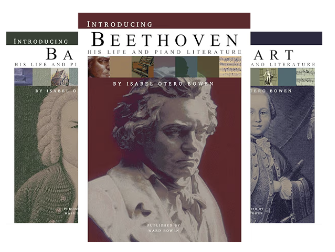 Introducing Beethoven, Bach, and Mozart, Their Life and Piano Literature