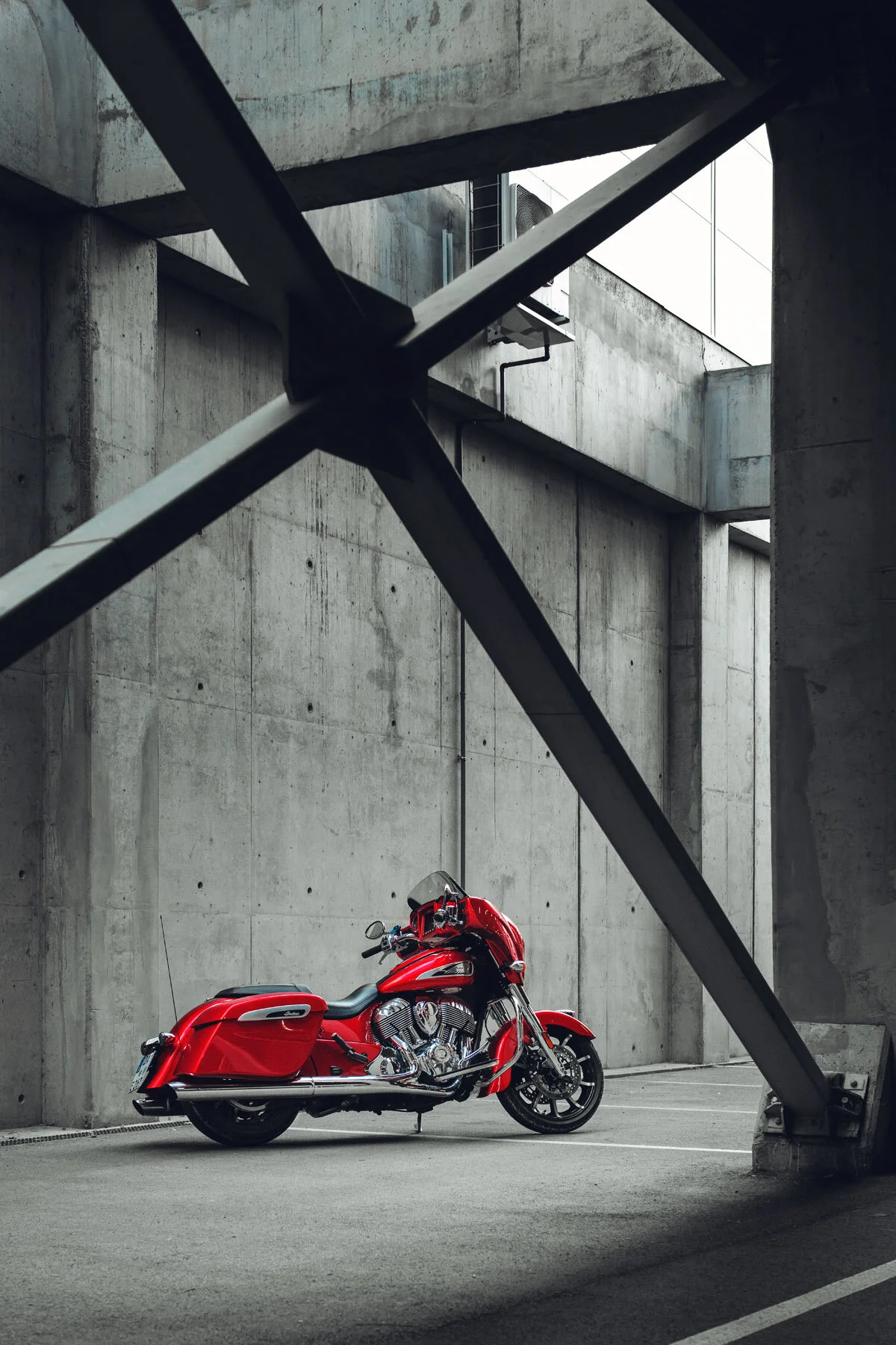 2019 Indian Motorcycle - Chieftain Limited, photographed by imagefactory studio - London based automotive and motorcycle photographer.