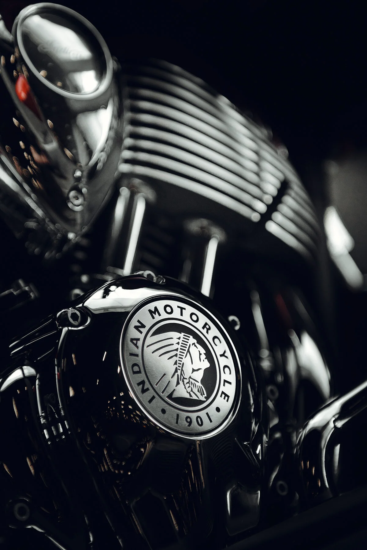 2019 Indian Motorcycle - Chieftain Limited, photographed by imagefactory studio - London based automotive and motorcycle photographer.