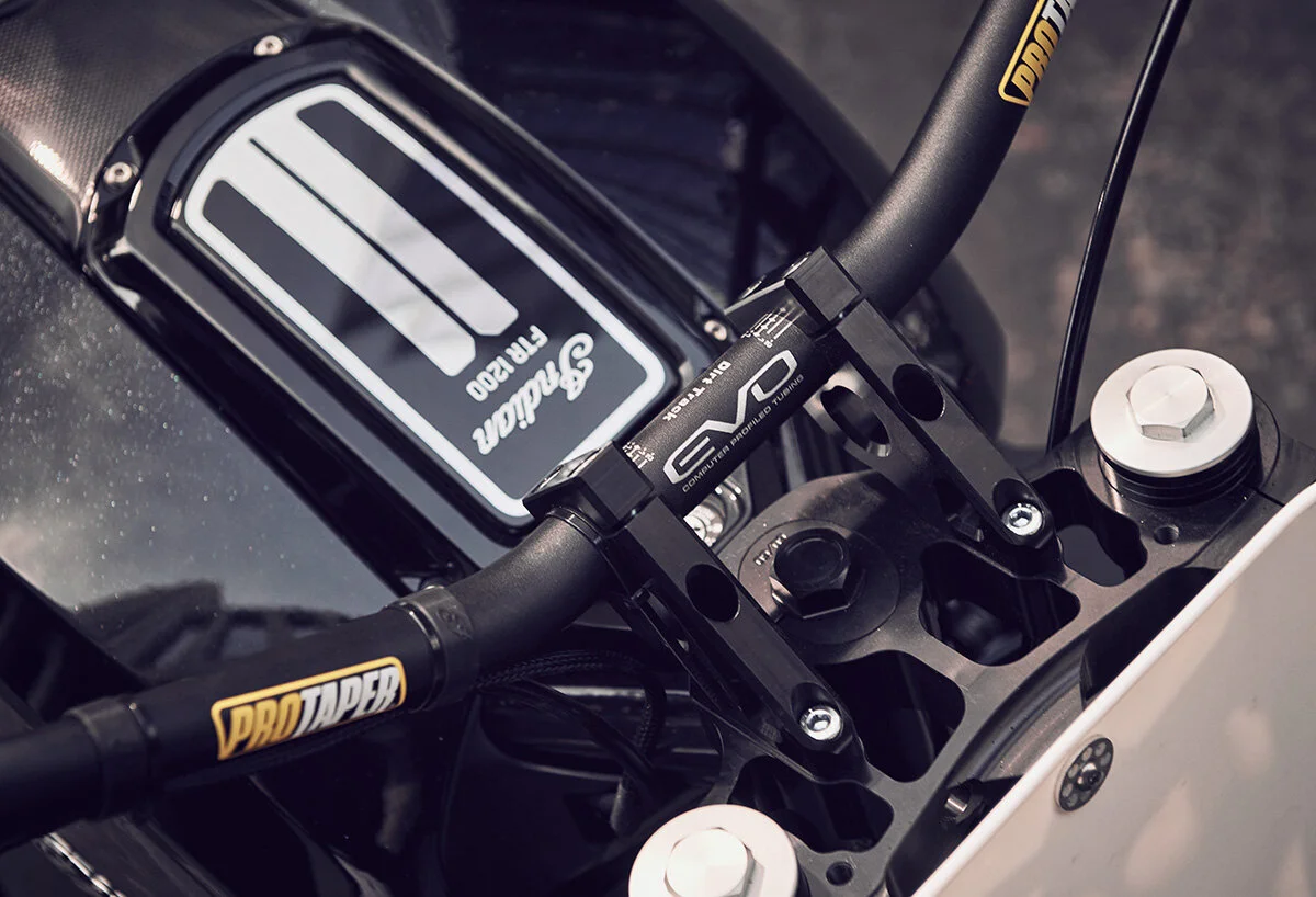 2019 Indian Motorcycle FTR 1200 Hooligan flat track, photographed by imagefactory studio - London based automotive and motorcycle photographer.