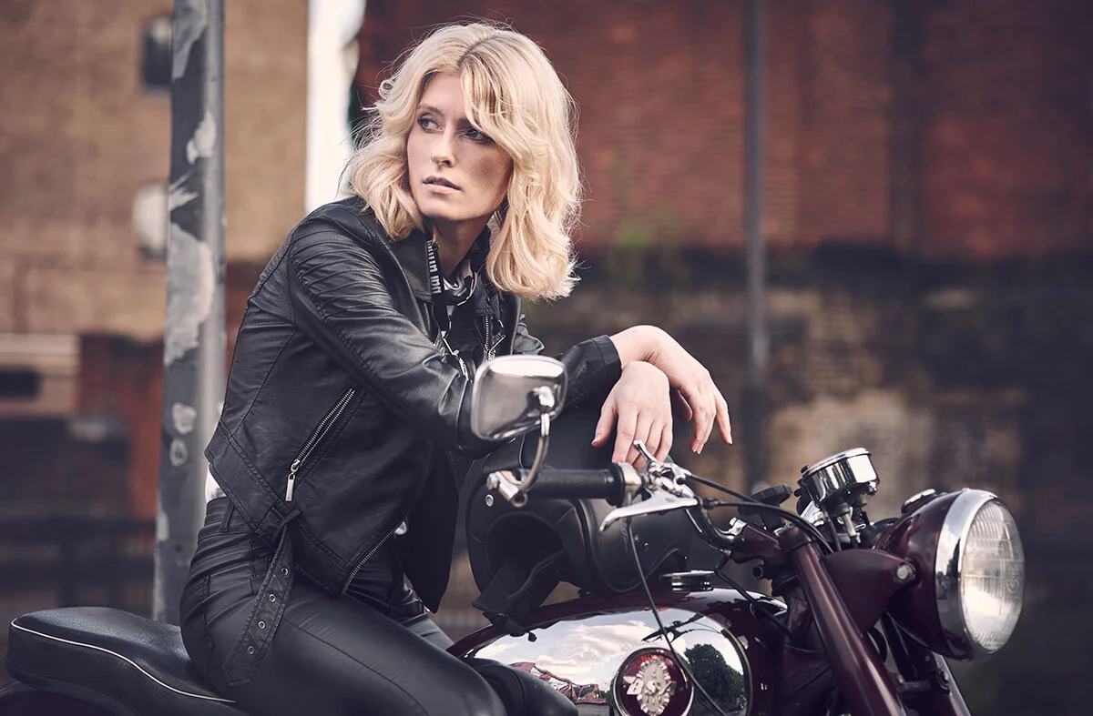 1955 BSA A7 500 + Gin Salemó, photographed by imagefactory studio - London based automotive and motorcycle photographer.