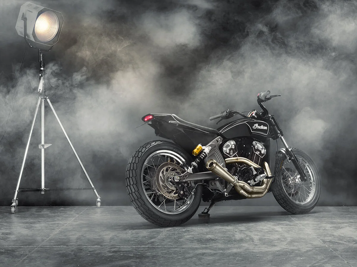2018 Indian Motorcycle Scout Street Hooligan flat track by Crazy Horse - London