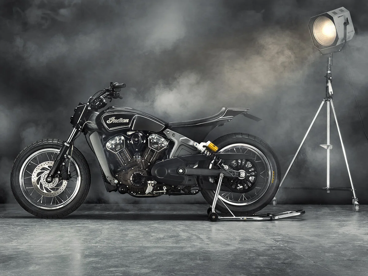 2018 Indian Motorcycle Scout Street Hooligan flat track by Crazy Horse - London