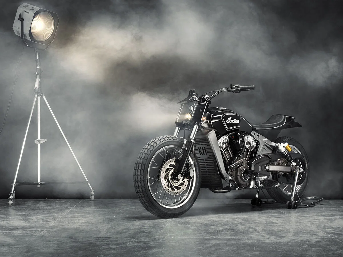 2018 Indian Motorcycle Scout Street Hooligan flat track by Crazy Horse - London