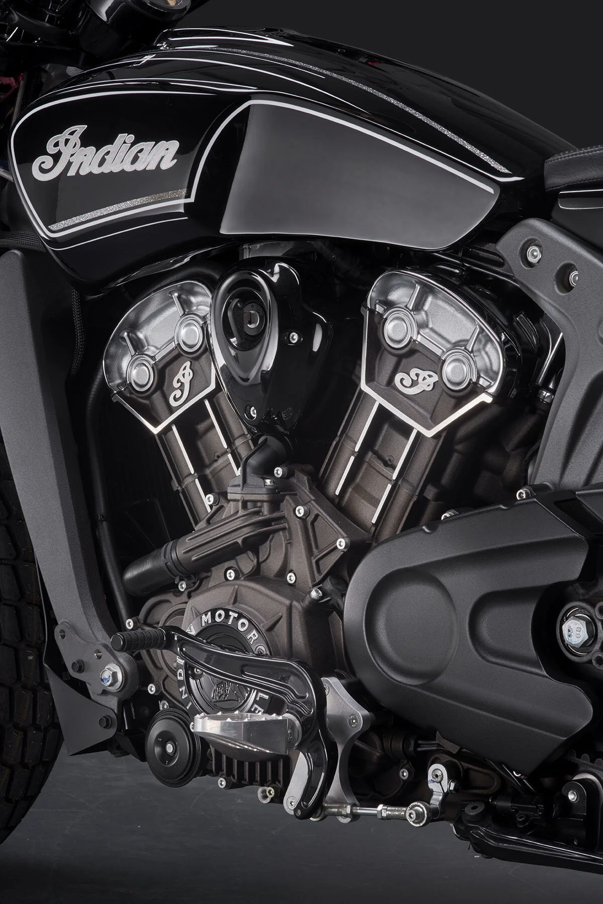 2018 Indian Motorcycle Scout Street Hooligan flat track by Crazy Horse - London