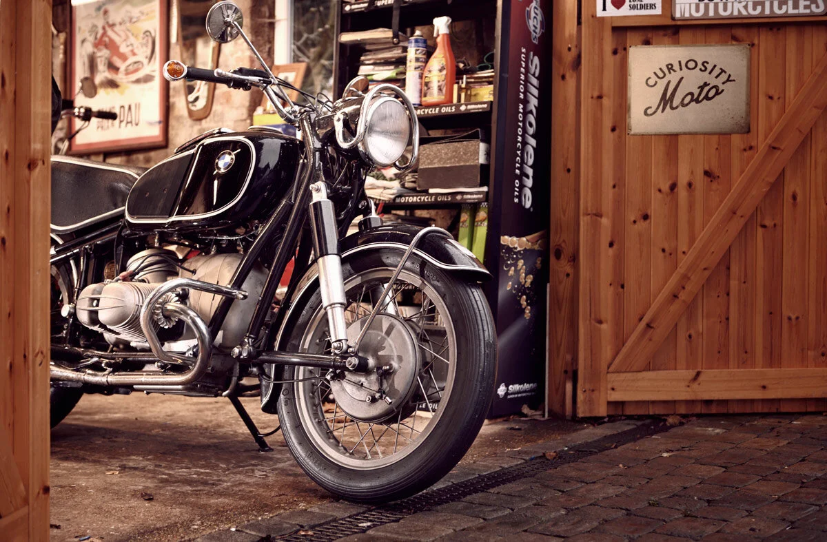 1969 BMW R 69S, photographed by imagefactory studio - London based automotive and motorcycle photographer.
