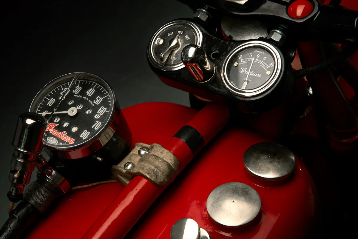1929 Indian Motorcycle Scout 750, photographed by imagefactory studio - London based automotive and motorcycle photographer.