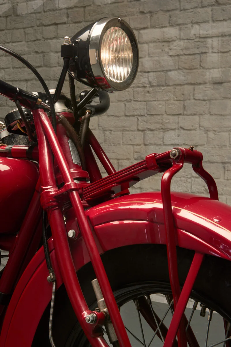 1929 Indian Motorcycle Scout 750, photographed by imagefactory studio - London based automotive and motorcycle photographer.