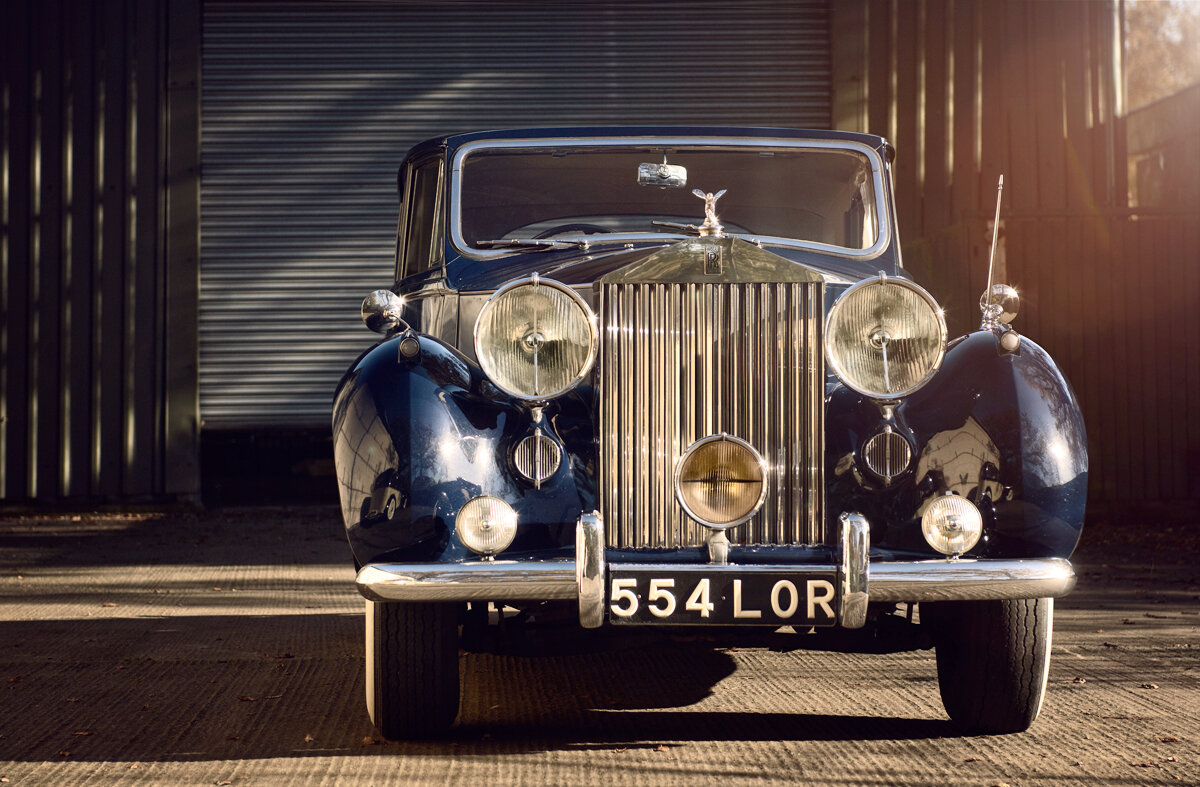 LORD CARS - 1952 Rolls-Royce Silver Wraith - photographed by imagefactory studio, London based automotive and motorcycle photographer