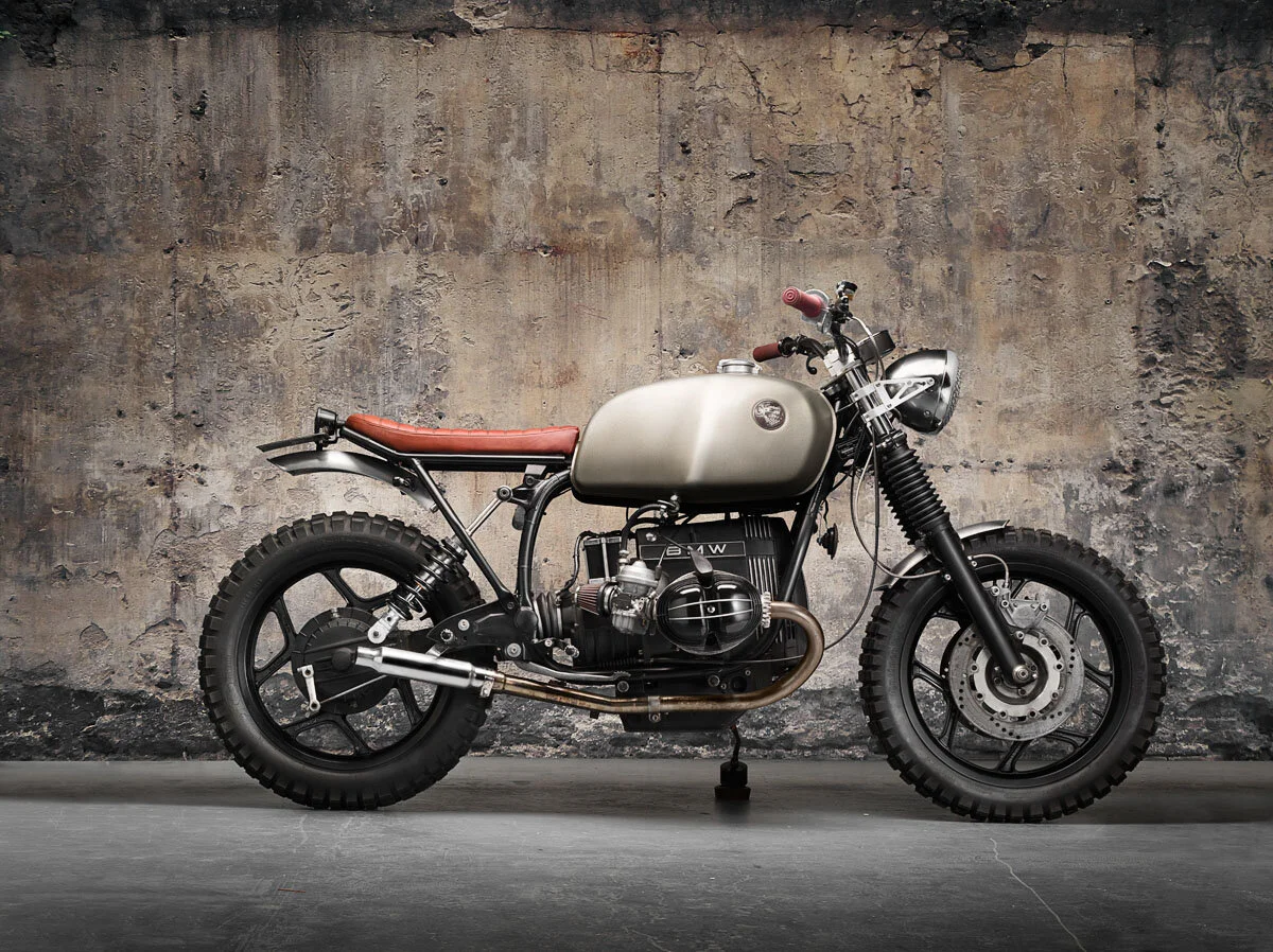 1995 BMW R 80RT SCRAMBLER by Curiosity Moto, photographed by imagefactory studio - London based automotive and motorcycle photographer