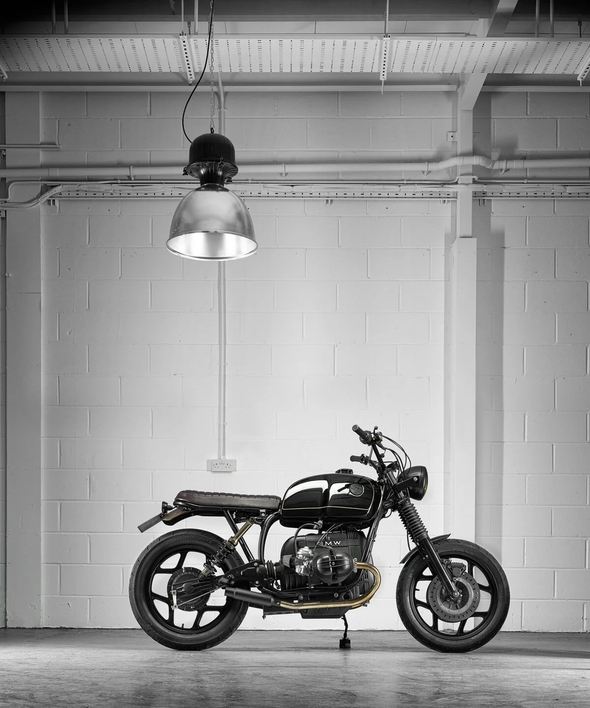 1993 BMW R 80RT - BLACK BRAT, photographed by imagefactory studio - London based automotive and motorcycle photographer. 