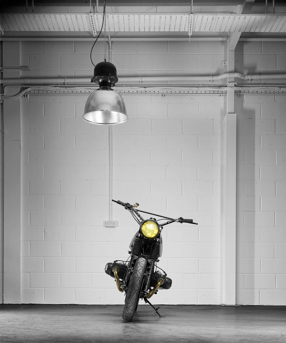 1993 BMW R 80RT - BLACK BRAT, photographed by imagefactory studio - London based automotive and motorcycle photographer. 