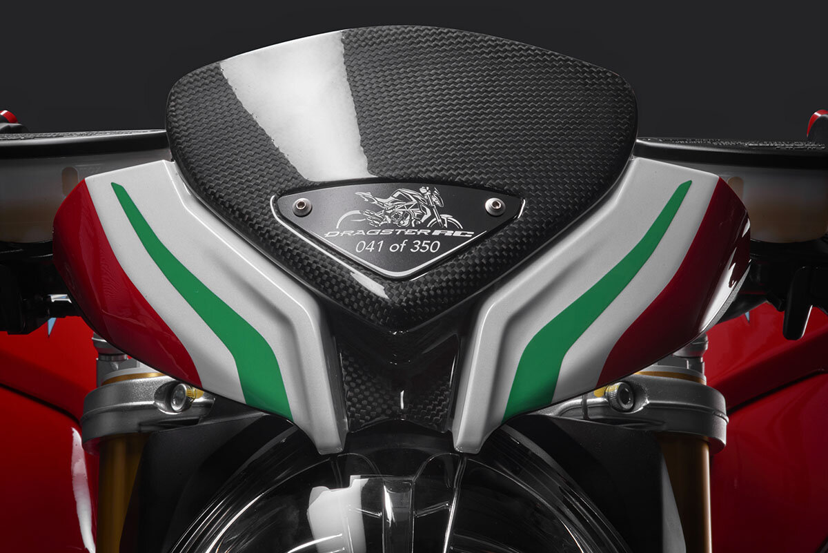 2017 MV AGUSTA DRAGSTER 800 Reparto Corse, photographed by imagefactory studio - London based automotive and motorcycle photographer.