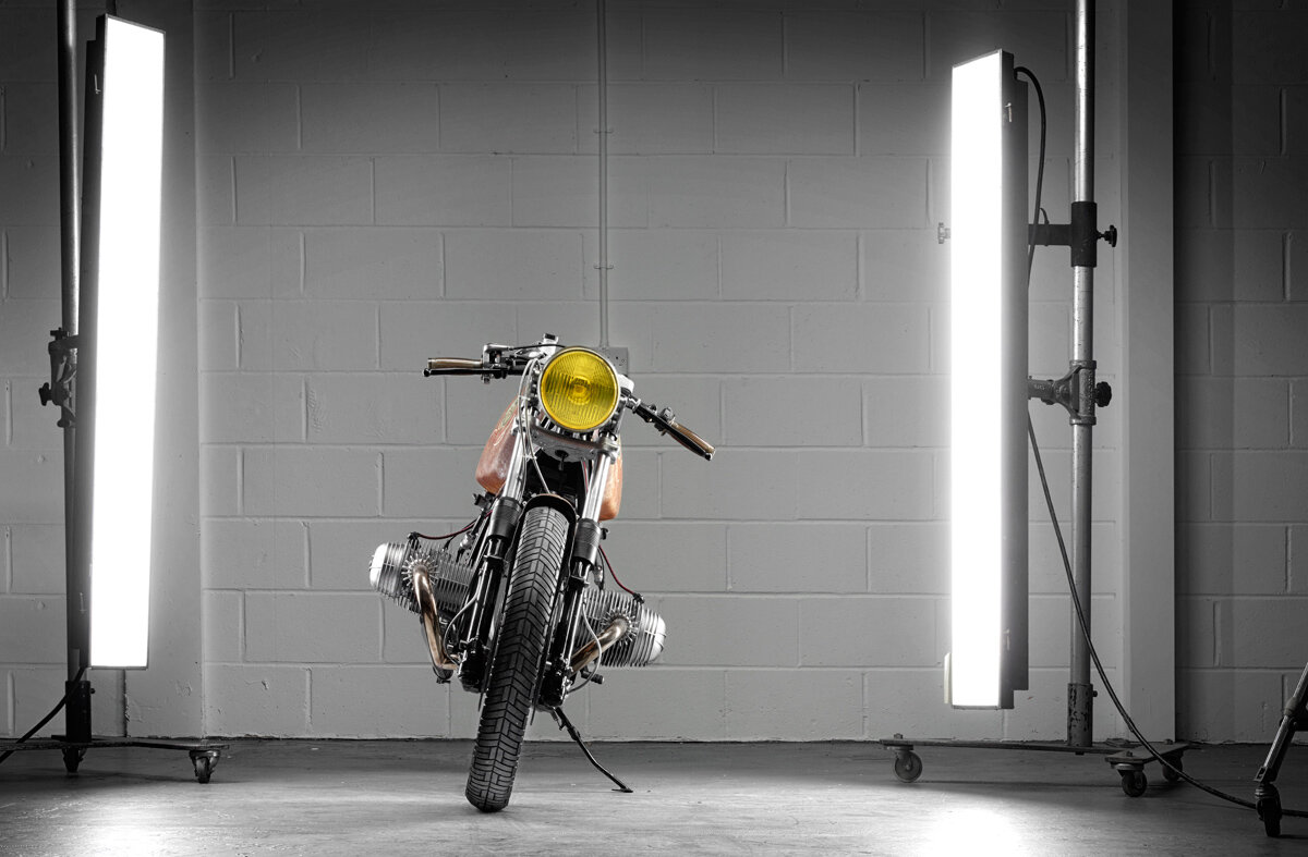 1993 BMW R 100RS - RUST RACER, photographed by imagefactory studio - London based automotive and motorcycle photographer. 