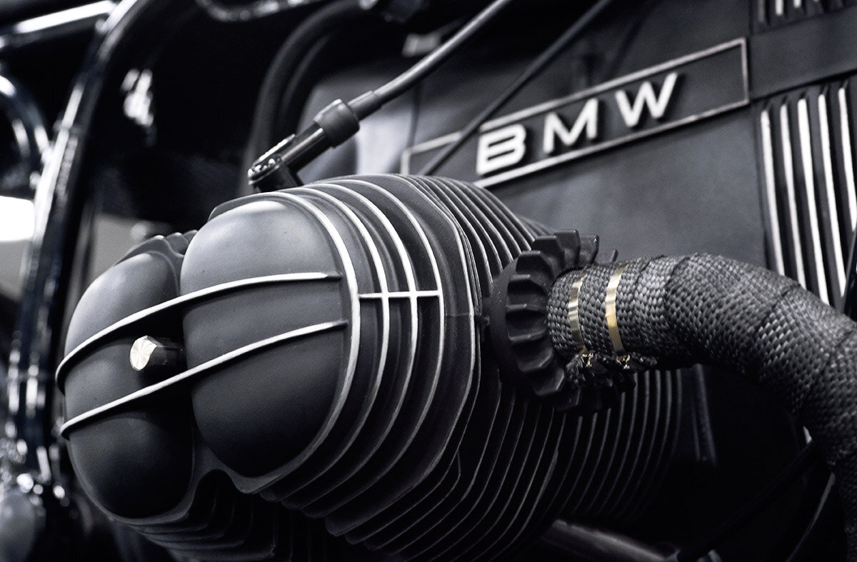 1992- BMW R80 - SINROJA R2, photographed by imagefactory studio - London based automotive and motorcycle photographers.