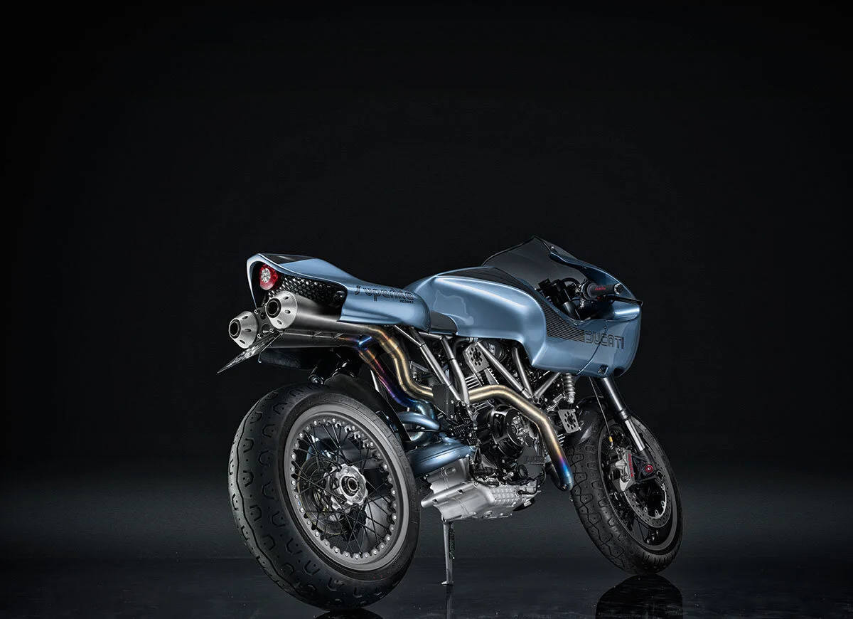 2002 DUCATI MH900 Evoluzione / Super Lite, photographed by imagefactory studio - London based automotive and motorcycle photographer. 